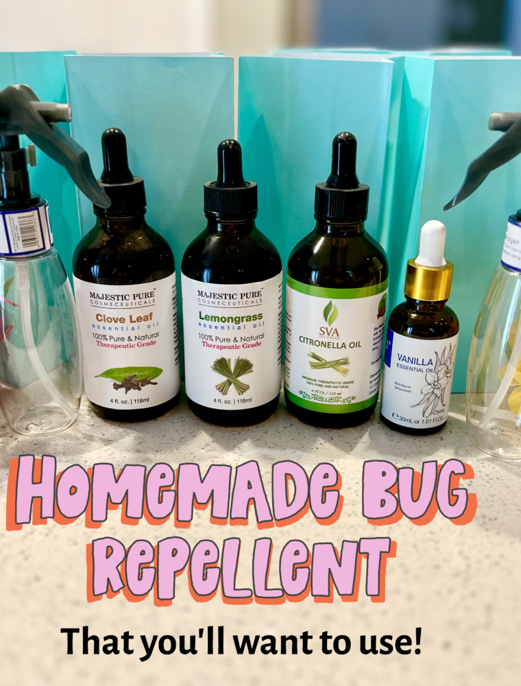 Homemade bug repellent