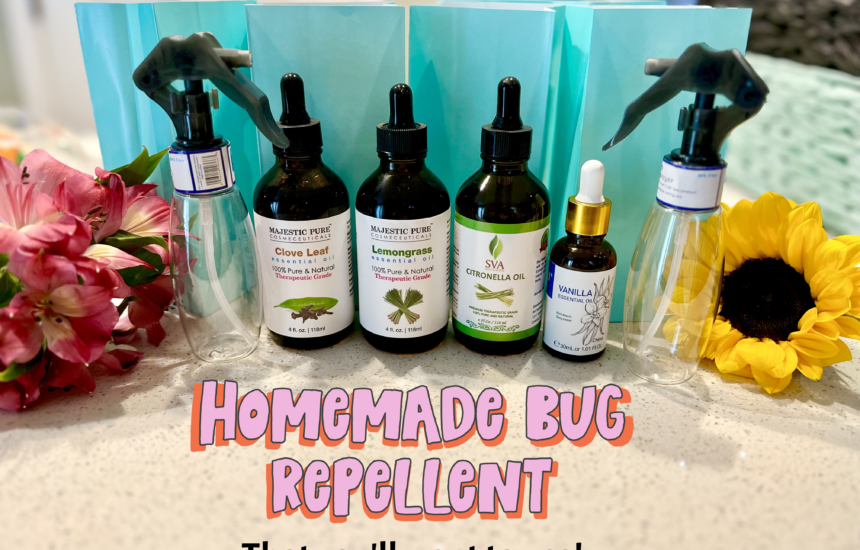 Homemade bug repellent